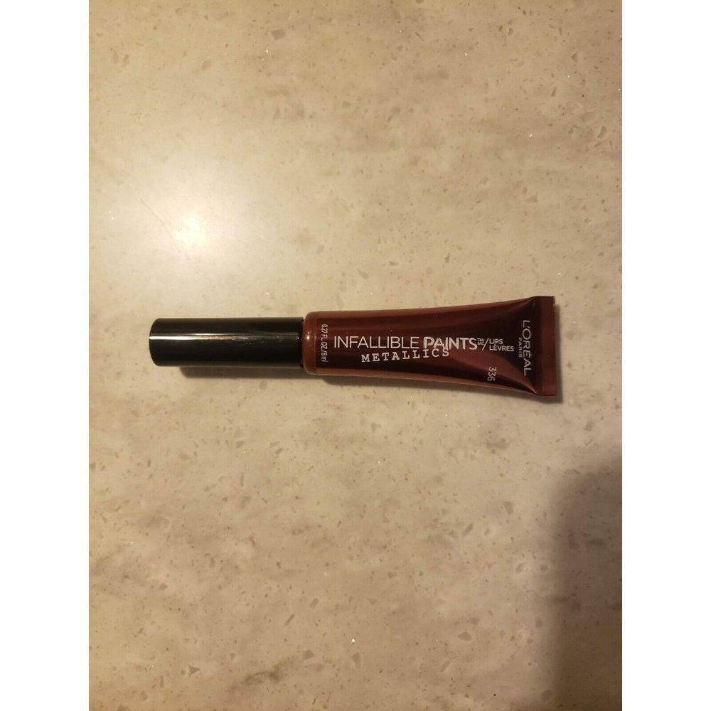 L'oreal Paris Infallible Lip Paints 336 Liquid Venom Copper New Fast Shipping